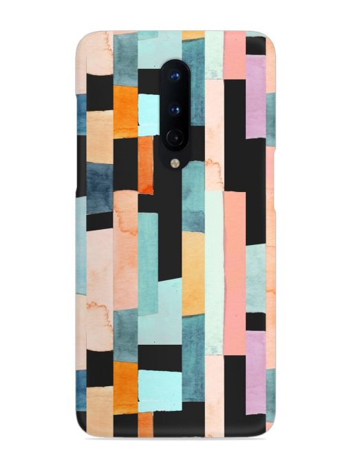 Geometric Seamless Pattern Snap Case for Oneplus 8 Zapvi