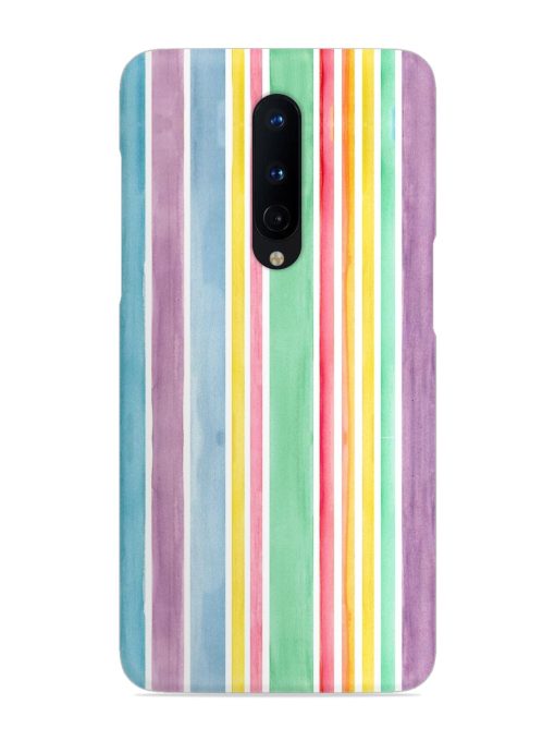 Hand Drawn Watercolor Snap Case for Oneplus 8 Zapvi