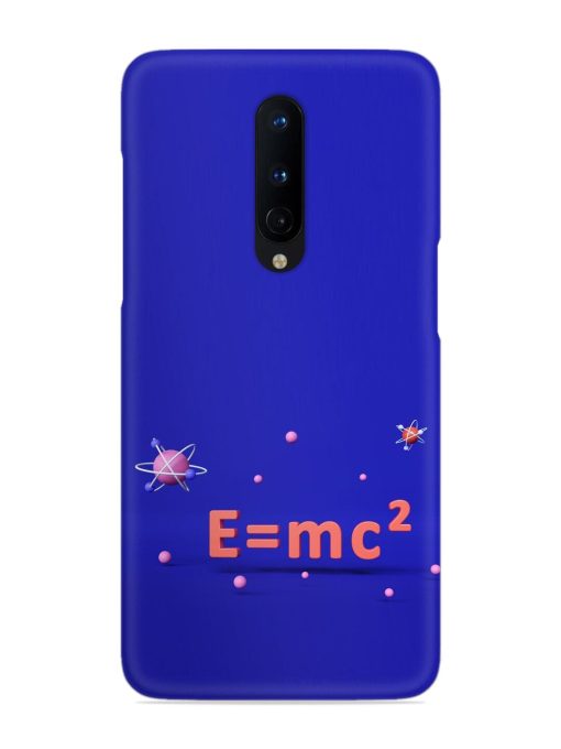 Formula Relativity Equation Snap Case for Oneplus 8