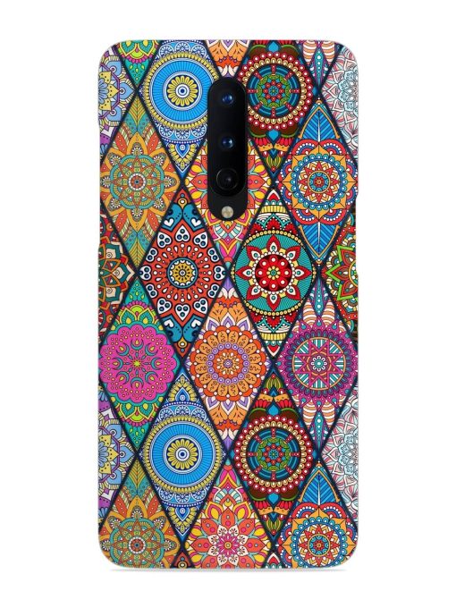 Seamless Tile Pattern Snap Case for Oneplus 8 Zapvi