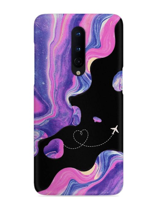 Glitter Art Snap Case for Oneplus 8 Zapvi