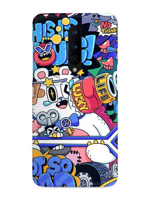 Universal Doodle Snap Case for Oneplus 8