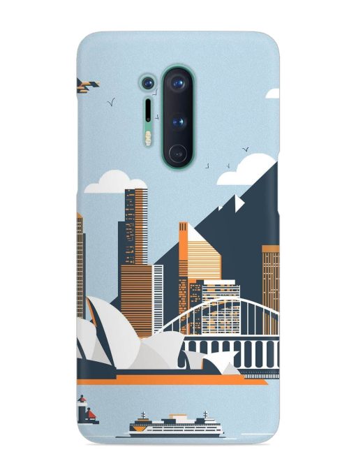 Sydney Opera Landscape Snap Case for Oneplus 8 Pro Zapvi