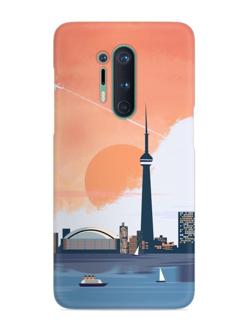 Toronto Canada Snap Case for Oneplus 8 Pro Zapvi