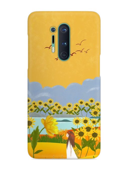 Beginning Of Autumn Snap Case for Oneplus 8 Pro Zapvi