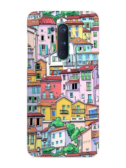 Europe Old Town Snap Case for Oneplus 8 Pro