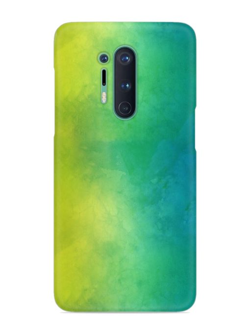 Yellow Green Gradient Snap Case for Oneplus 8 Pro Zapvi