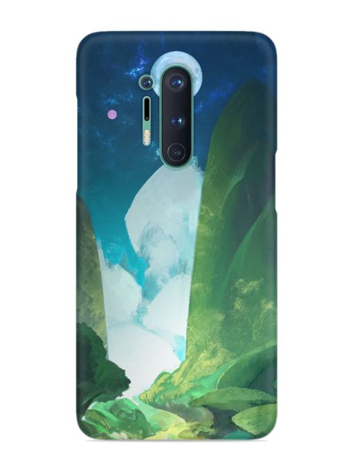 Abstract Art Of Nature Snap Case for Oneplus 8 Pro Zapvi