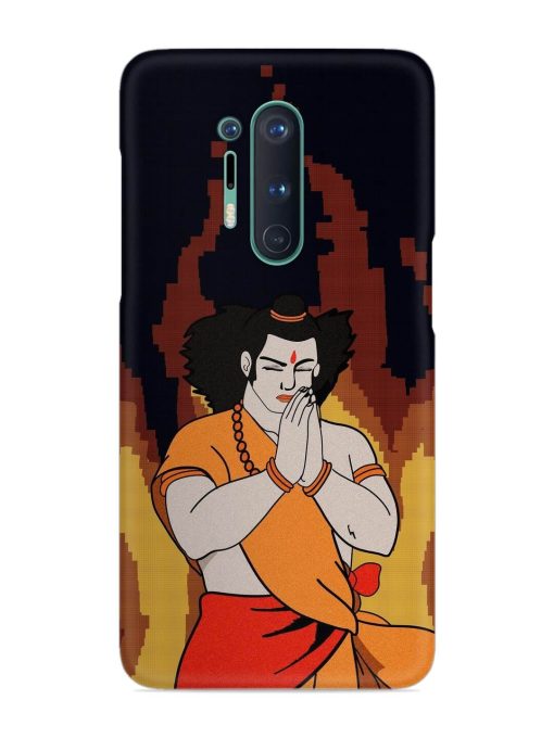 Shree Ram Snap Case for Oneplus 8 Pro Zapvi