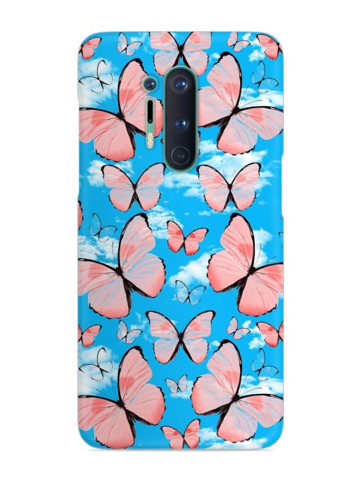 Seamless Pattern Tropical Snap Case for Oneplus 8 Pro Zapvi