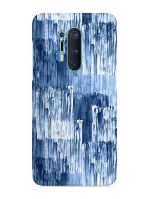 Abstract Pattern Stripes Snap Case for Oneplus 8 Pro Zapvi