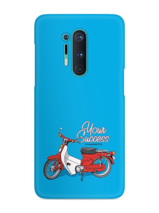 Motorcycles Image Vector Snap Case for Oneplus 8 Pro Zapvi