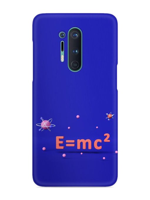 Formula Relativity Equation Snap Case for Oneplus 8 Pro Zapvi