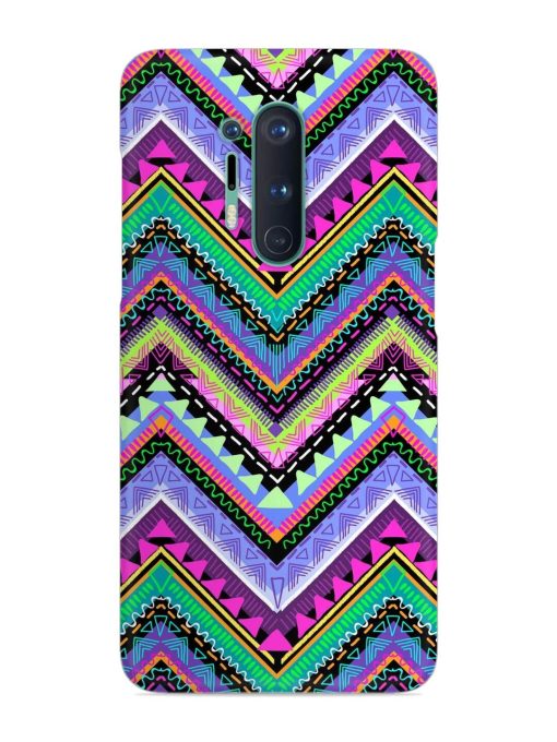 Tribal Aztec Print Snap Case for Oneplus 8 Pro