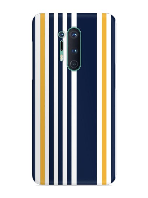 Seamless Stripe Pattern Snap Case for Oneplus 8 Pro