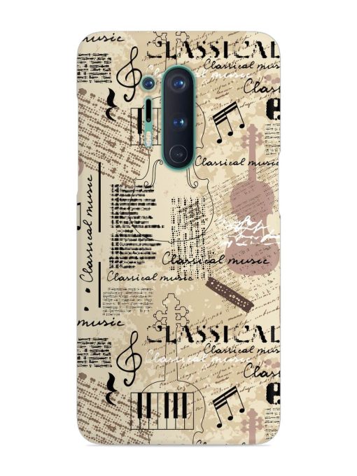 Classical Music Lpattern Snap Case for Oneplus 8 Pro