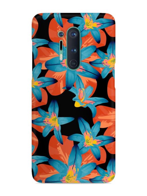 Philippine Flowers Seamless Snap Case for Oneplus 8 Pro