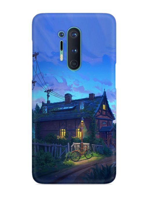 Beautiful Village House Snap Case for Oneplus 8 Pro Zapvi