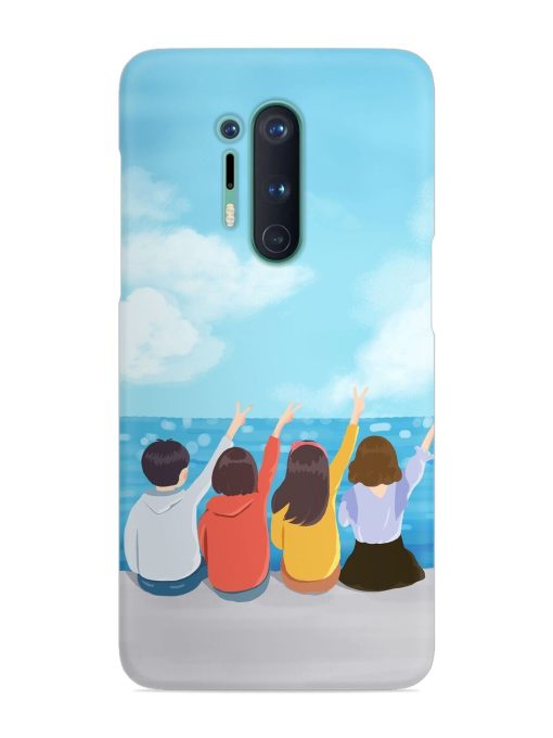 Happy Kids Snap Case for Oneplus 8 Pro