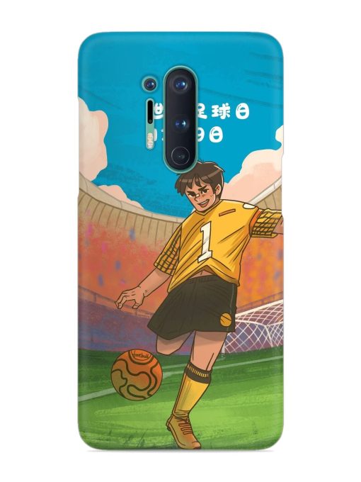 Soccer Kick Snap Case for Oneplus 8 Pro