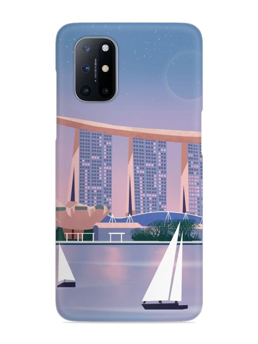 Singapore Scenery Architecture Snap Case for Oneplus 8T (5G) Zapvi