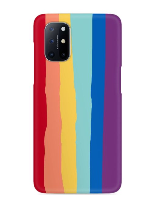 Rainbow Genuine Liquid Snap Case for Oneplus 8T (5G)