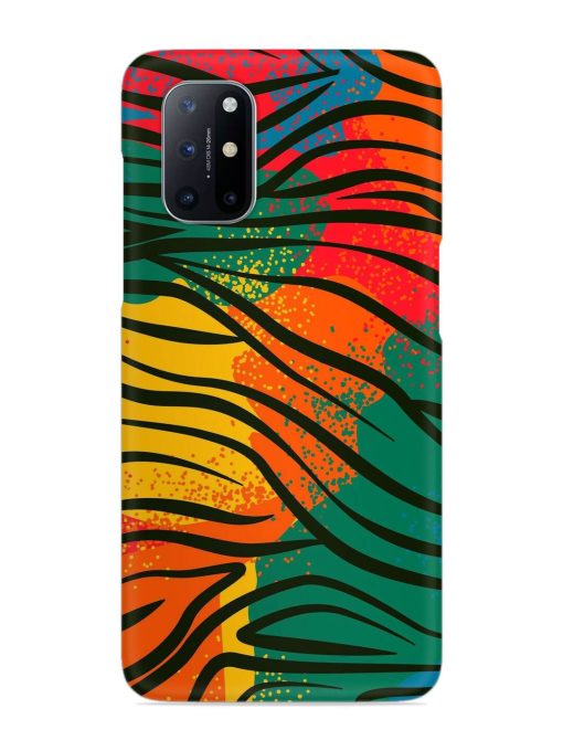 Bright Colorful Snap Case for Oneplus 8T (5G) Zapvi