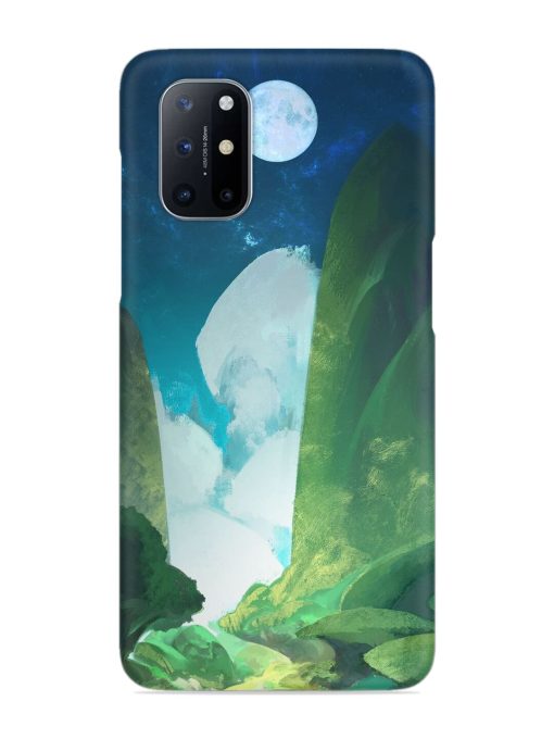 Abstract Art Of Nature Snap Case for Oneplus 8T (5G) Zapvi