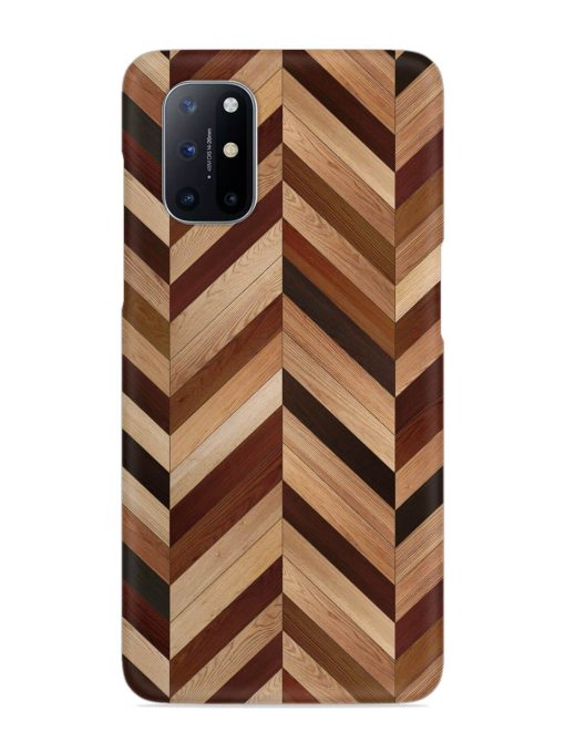 Seamless Wood Parquet Snap Case for Oneplus 8T (5G) Zapvi