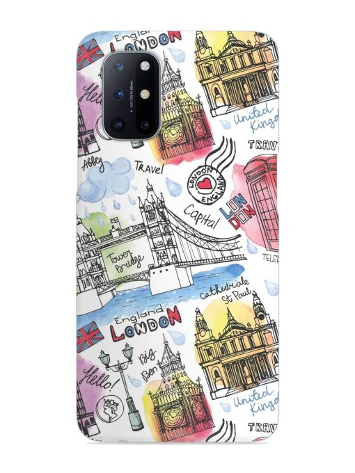 Vector London Landmark Snap Case for Oneplus 8T (5G)