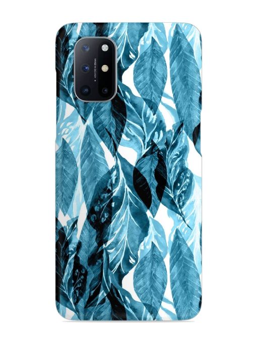 Leaves Pattern Jungle Snap Case for Oneplus 8T (5G)