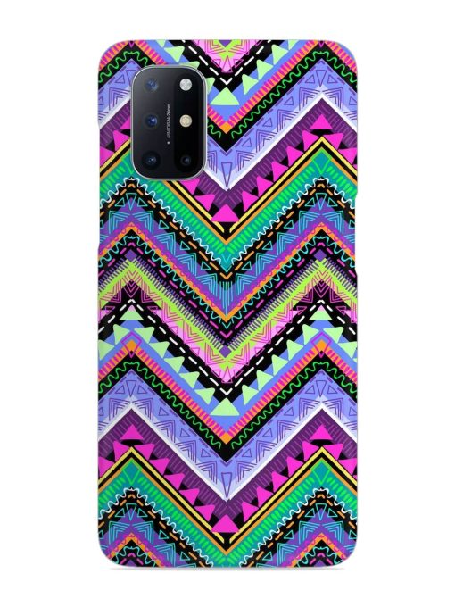 Tribal Aztec Print Snap Case for Oneplus 8T (5G)