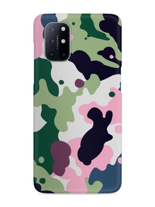 Seamless Funky Camouflage Snap Case for Oneplus 8T (5G) Zapvi