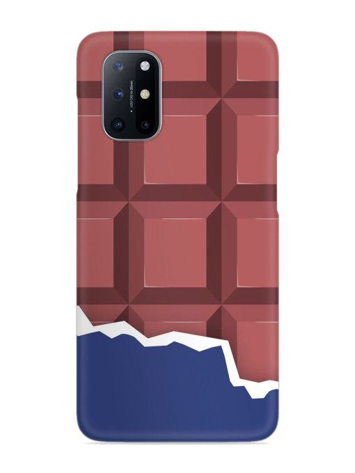 Chocolate Vector Art Snap Case for Oneplus 8T (5G)