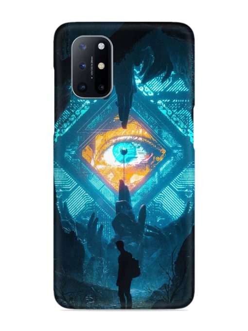 Arcane Eye Snap Case for Oneplus 8T (5G) Zapvi