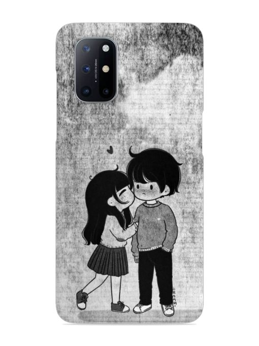 Couple Love Highlights Snap Case for Oneplus 8T (5G) Zapvi