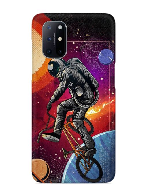 Super Eclipse Bmx Bike Snap Case for Oneplus 8T (5G)