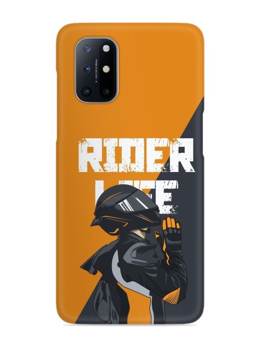 Rider Life Snap Case for Oneplus 8T (5G) Zapvi