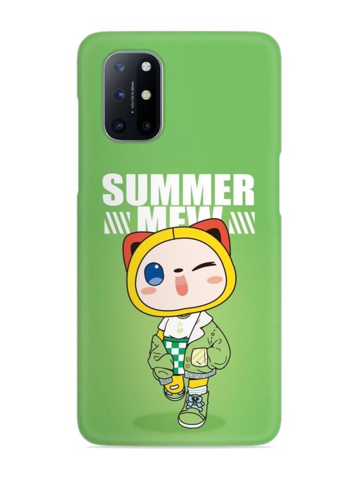 Summer Mew Snap Case for Oneplus 8T (5G) Zapvi