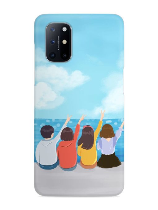 Happy Kids Snap Case for Oneplus 8T (5G)