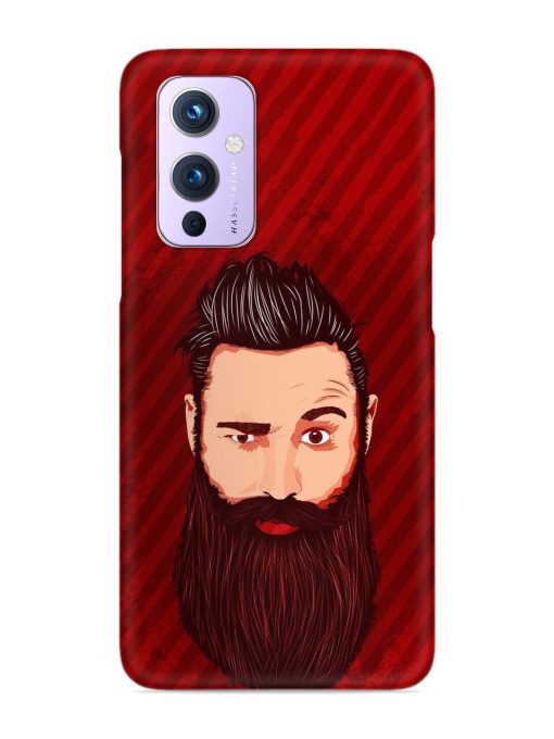 Beardo Man Snap Case for Oneplus 9 (5G) Zapvi