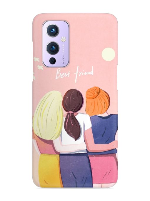 Friendship Day Snap Case for Oneplus 9 (5G) Zapvi