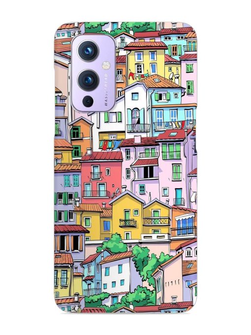 Europe Old Town Snap Case for Oneplus 9 (5G) Zapvi