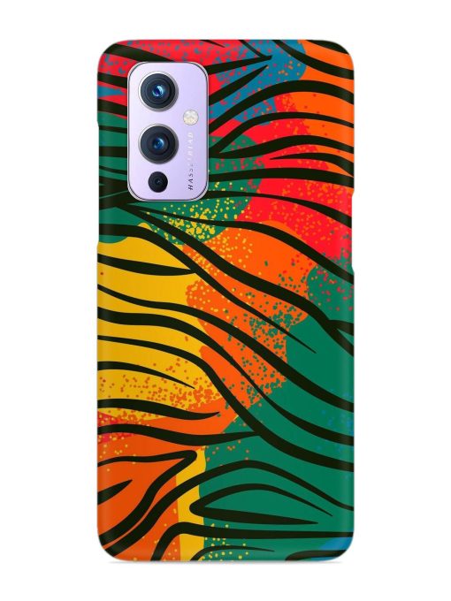 Bright Colorful Snap Case for Oneplus 9 (5G) Zapvi