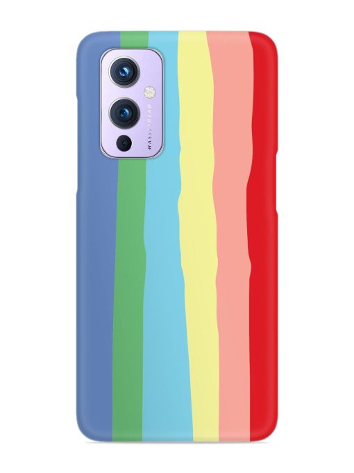 Rainbow Premium Shade Snap Case for Oneplus 9 (5G) Zapvi