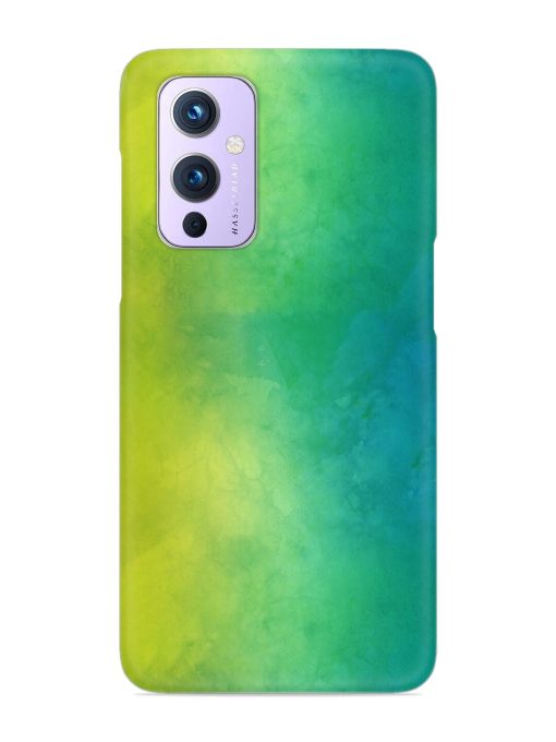 Yellow Green Gradient Snap Case for Oneplus 9 (5G)