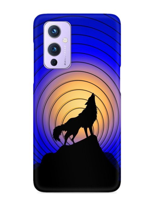 Fox Roaring Design Snap Case for Oneplus 9 (5G) Zapvi