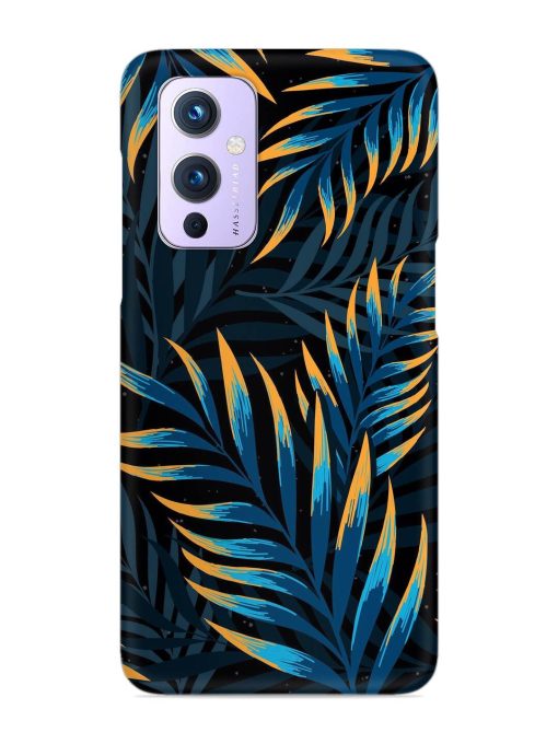 Abstract Leaf Art Snap Case for Oneplus 9 (5G) Zapvi