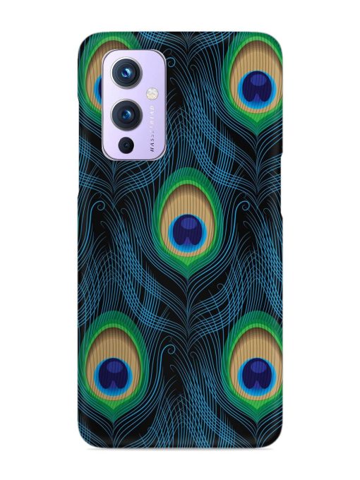 Seamless Pattern Peacock Snap Case for Oneplus 9 (5G)