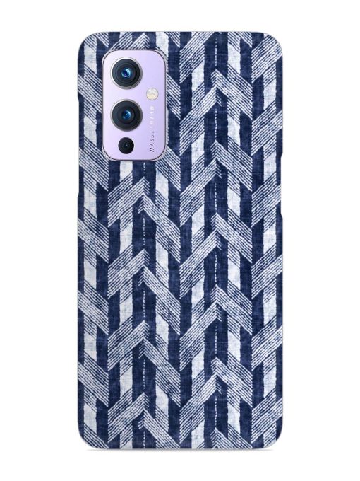 Abstract Herringbone Motif Snap Case for Oneplus 9 (5G) Zapvi